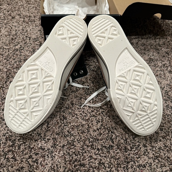 Converse CTAS LIFT HI Sneaker Black/Egret/Champagne Tan - Picture 5 of 5